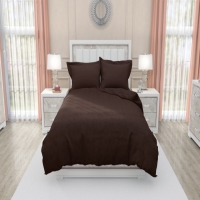 CALIFORNIA Sprei Queen Fitted Polos Emboss 160X200 Rocky Road
