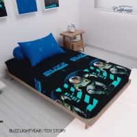 CALIFORNIA Sprei Single Fitted 100x200 Buzz Light Year/Toy Story