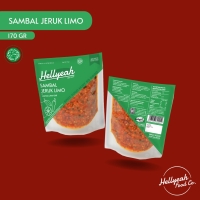 Hellyeah Sambal Jeruk Limo 170 gram
