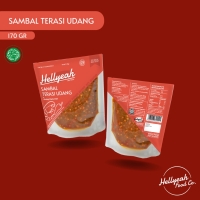 Hellyeah Sambal Terasi Udang 170 gram