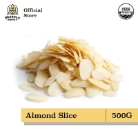 Granola Addict - Raw Almond Slice / Irisan Kacang Almond Mentah 500G