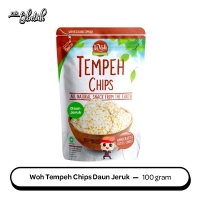 Daun Jeruk Woh Tempeh Chips 100gr