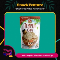 Woh Tempeh Chips Black Truffle 50gr