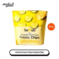 Sehati Snacks Keripik Kentang Potato Chips Original 80g