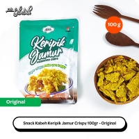 Original Snack Kabeh Keripik Jamur Krispi 75gr