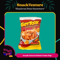 Gettook Keripik Getuk Balado Pedas 50gr