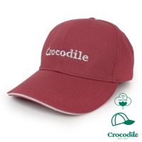 Crocodile Topi Baseball Dark Red - original katun
