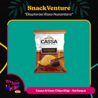 Cassa Artisan Cassava Chips Barbeque BBQ 60gr