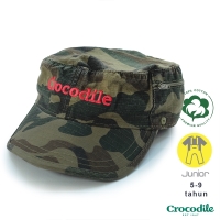 Crocodile KIDS ARMY CAP Topi Anak original - katun 100%