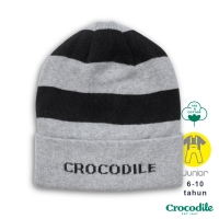 Crocodile Kids BEAN 600BL Topi Kupluk Anak 6-10 tahun - Original - katun