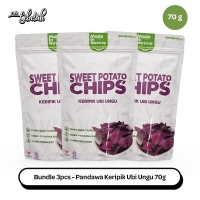 Bundle 3pcs Pandawa Keripik Ubi Ungu 70g