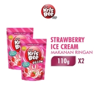 Krisbee Pillow Strawberry Ice Cream 110 gr x2  4.9  192 Penilaian 494 Terjual