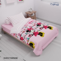 CALIFORNIA Bed Cover Single Full Fitted 120x200 Sweet / Minnie