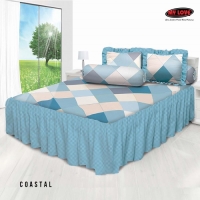 ALL NEW MY LOVE Sprei King Rumbai 180x200 COASTAL