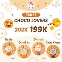 Paket Choco Lovers (Nutella + Cokelat + Choco Cheese + Ovomaltine) - By Loves Semprong