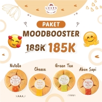Paket Moodbooster (Nutella + Cheese + Green Tea + Abon) - Bye Loves Semprong