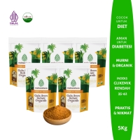 Mahorahora Paket Hemat Gula Aren Bubuk Organik 1 Kg , Premium dan Halal - 5 pcs