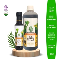 Mahorahora Paket Hemat Gula Aren Cair Organik 1 Liter dan 350 Ml, Premium dan Halal