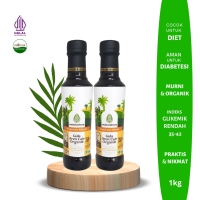 Mahorahora Paket Hemat 2 Pcs Gula Aren Cair Organik 350 Ml, Premium dan Halal
