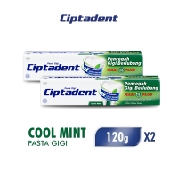 Ciptadent Pasta Gigi Maxi 12 Cool Mint Tube 120 gr x2