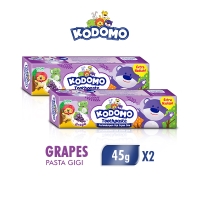 Kodomo Pasta Gigi Grape Tube 45 gr x2