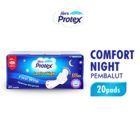 Hers Protex Softcare Pembalut Wanita Comfort Night 30 cm Bag Isi 20 Pcs