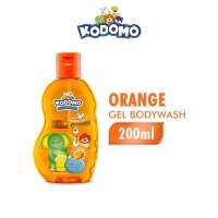 Kodomo Shower Gel Orange Botol 200 ml