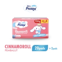 Hers Protex Daily Comfort Day Pembalut Wanita Cinnamoroll Bag Isi 20 + 2 Pcs