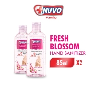 Nuvo Hand Sanitizer Merah Fresh Blossom Botol 250 ml x2