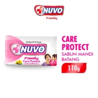 Nuvo Family Sabun Mandi Batang Multipack Pink Care Protect 110 gr