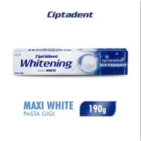 Ciptadent Pasta Gigi Maxi White Whitening Tube 190 gr