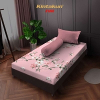 Sprei 120 Extra Single Flower Kintakun Dluxe Kirana Microfiber 20 cm - Savita