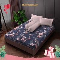Sprei 180 King Flower Kintakun Dluxe Kirana Microfiber B2 20 cm (5in1) - Kirana
