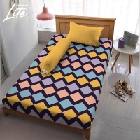 Sprei 120 Extra Single Kintakun Dluxe Lite 20cm (3in1) - Aydan
