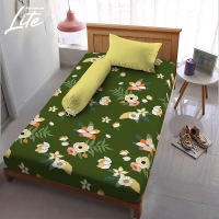 Sprei 120 Extra Single Kintakun Dluxe Lite 20cm (3in1) - Keisya