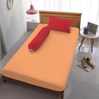 Sprei 120 Extra Single Kintakun Dluxe Lite 20cm (3in1) - Musk High Red