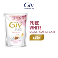 Giv White Sabun Mandi Cair Bengkoang Pouch 250 ml