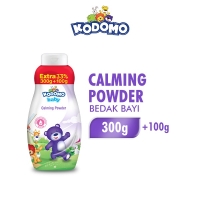 Kodomo Baby Powder Bedak Bayi Calming Powder Violet Botol 300 + 100 gr