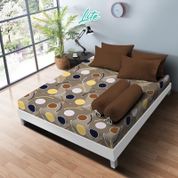 Sprei 180 King B2 Kintakun Dluxe New Lite 20cm (5in1) - Cerchio