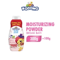 Kodomo Baby Powder Bedak Bayi Moisturizing Powder Pink Botol 300 + 100 gr