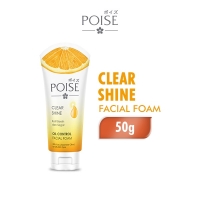 Poise Facial Foam Sabun Cuci Muka Clearshine Tube 50 gr