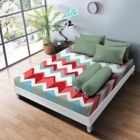 Sprei 160 Queen B2 Kintakun Dluxe New Lite 20cm (5in1) - Twisty