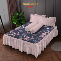 Sprei Rumbai 180 King Flower Kintakun Dluxe Kirana Microfiber B2 39 cm - Kirana