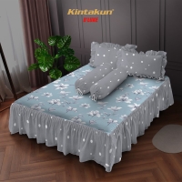 Sprei Rumbai 180 King Flower Kintakun Dluxe Kirana Microfiber B2 39 cm - Nurmala