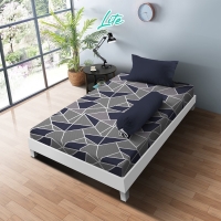 Sprei 120 Extra Single Kintakun Dluxe New Lite 20cm (3in1) - Mosaic