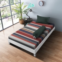 Sprei LITE hadir dengan motif terbaru yang cantik dengan teknologi disperse printing, sehingga warna
