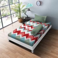 Sprei 120 Extra Single Kintakun Dluxe New Lite 20cm (3in1) - Twisty
