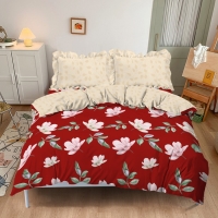 Bed Cover Set 180 King Flower Kintakun Dluxe Kirana Microfiber 39 cm - Jenggala
