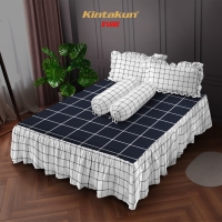 Sprei Rumbai 180 King Minimalis Kintakun Dluxe Kirana Microfiber 39 cm - Candramawa
