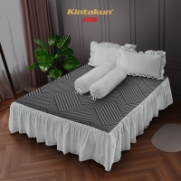 Sprei Rumbai 180 King Minimalis Kintakun Dluxe Kirana Microfiber 39 cm - Ariadra